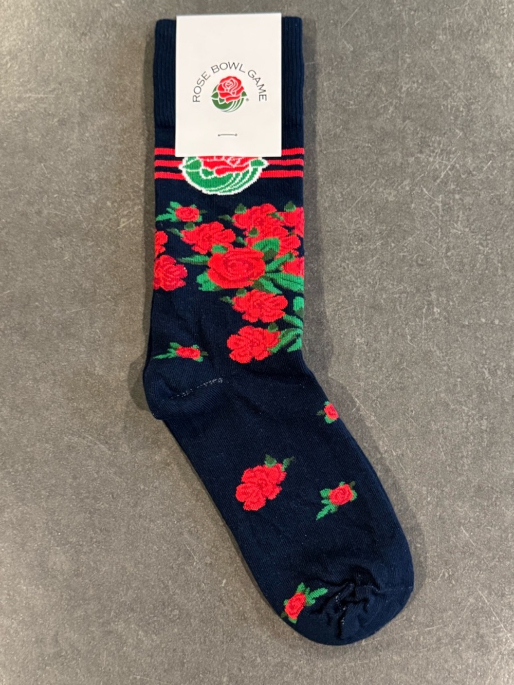 Rose bowl tournament  socks. By sock club.